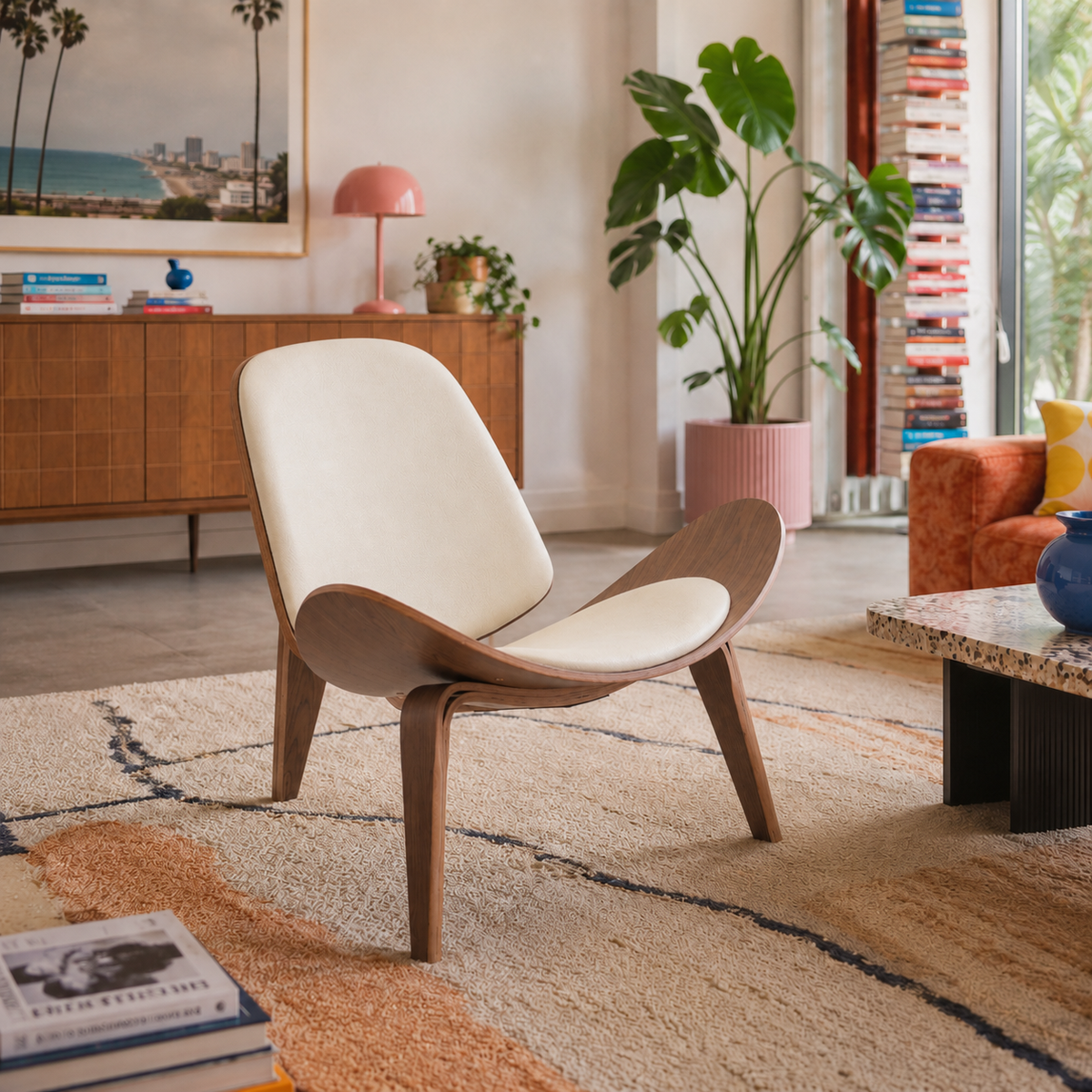 Oval Chair- צבע שחור