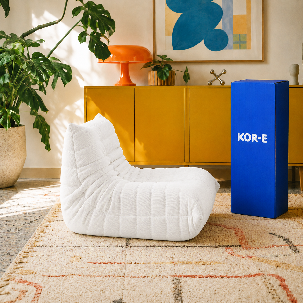 Doze One Seater - צבע לבן בז׳