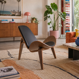Oval Chair- צבע שחור